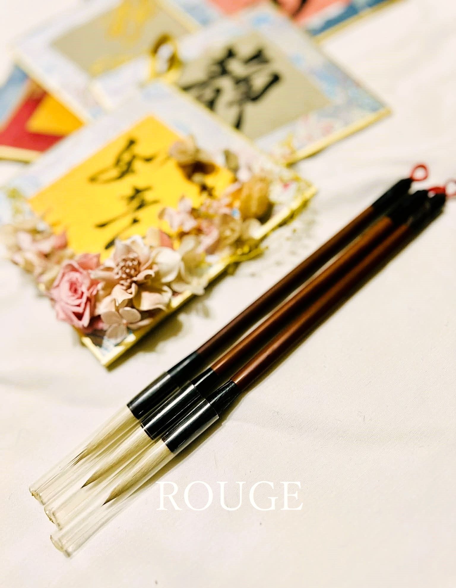 ✍🏻 ROUGE 私藏選品｜台製・中楷兼毫筆（初階版）