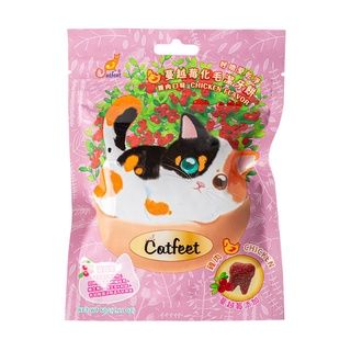 （貓零食） CatFeet 蔓越莓化毛潔牙餅 60g