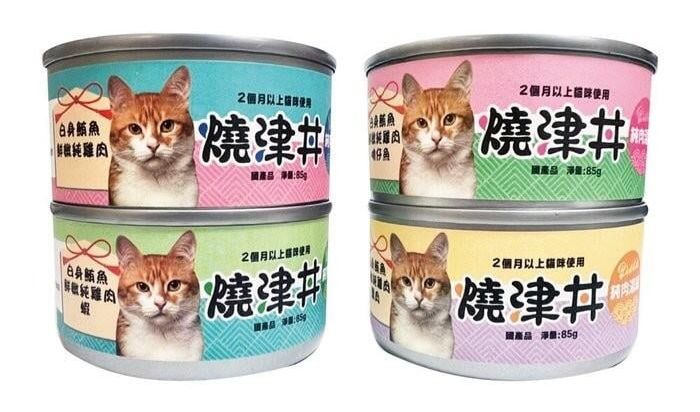 （貓罐頭餐包）燒津丼 純肉貓湯罐 85g