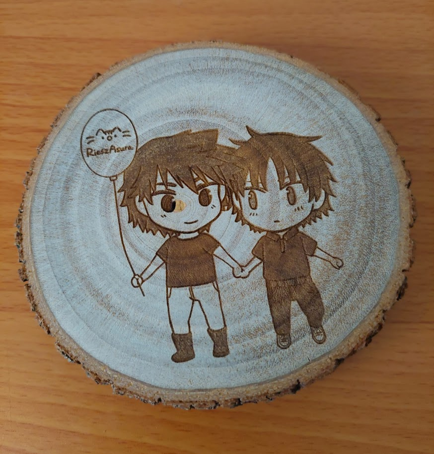 里修樟木杯墊／11 x 11 x 2cm ± 0.5cm