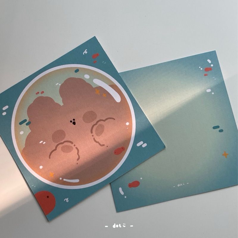 〖🍪鳳梨餅乾dot.dot.smile__〗原創雙面小卡｜共3款