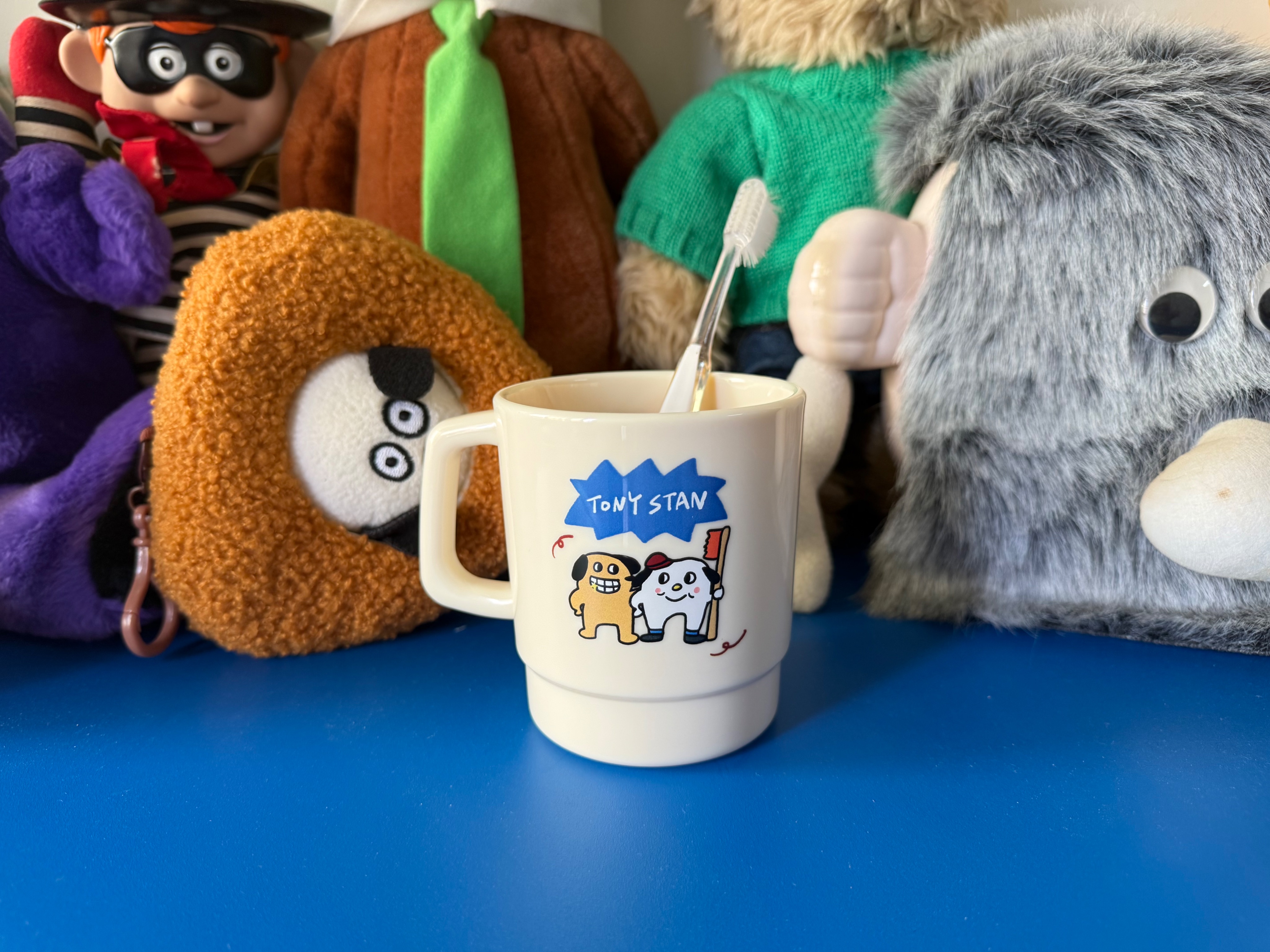 漱口杯（塑膠的）