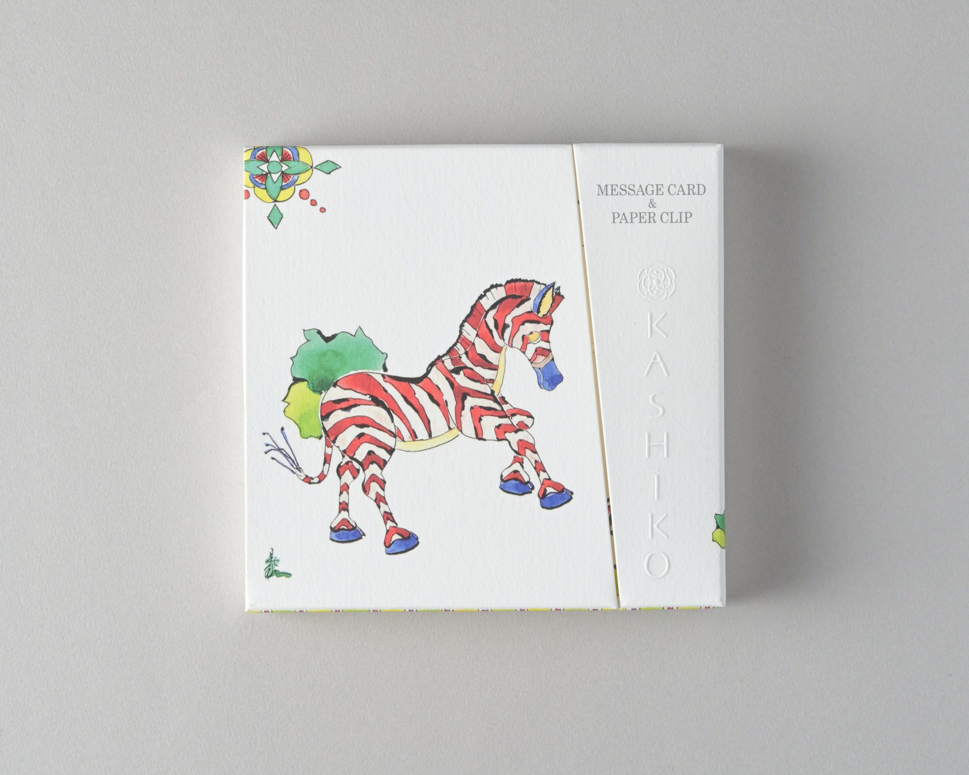 日本KASHIKO九谷燒萬用卡組6入 – 縞馬
