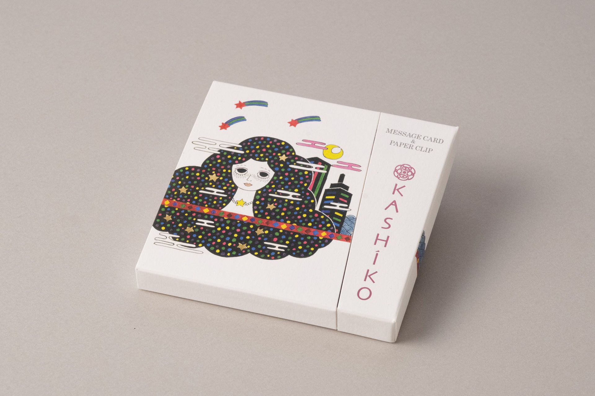 日本KASHIKO九谷燒萬用卡組6入 – 月與星