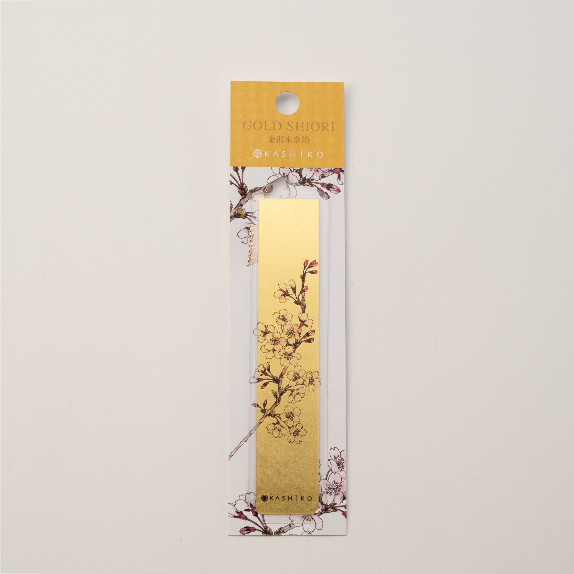 日本KASHIKO金澤九谷燒金箔書籤