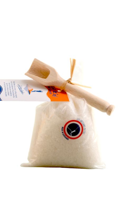 Les Artisans du Sel天然有機鹽之花 / 附木杓