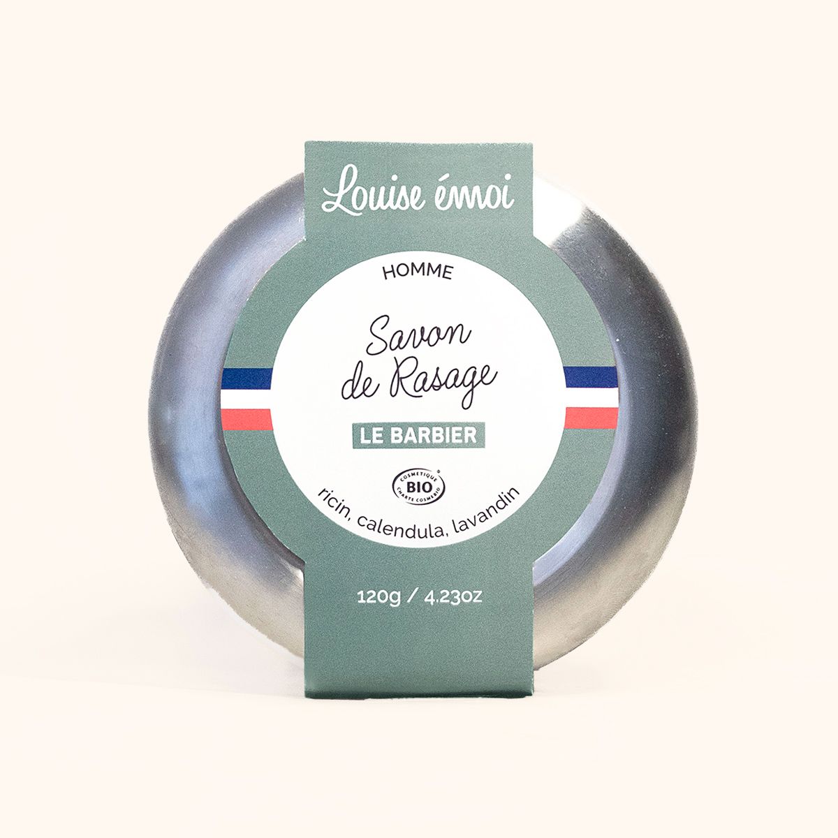 Louise émoi有機冷製刮鬍皂 120g