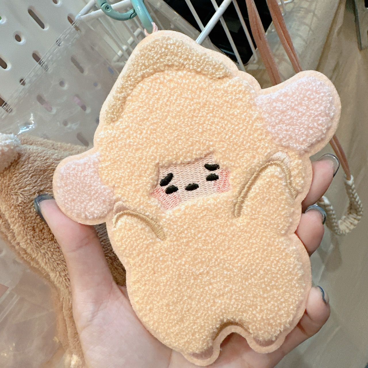 【暖羊warm sheep】暖羊毛絨絨卡套｜手機掛繩｜卡套絨卡套