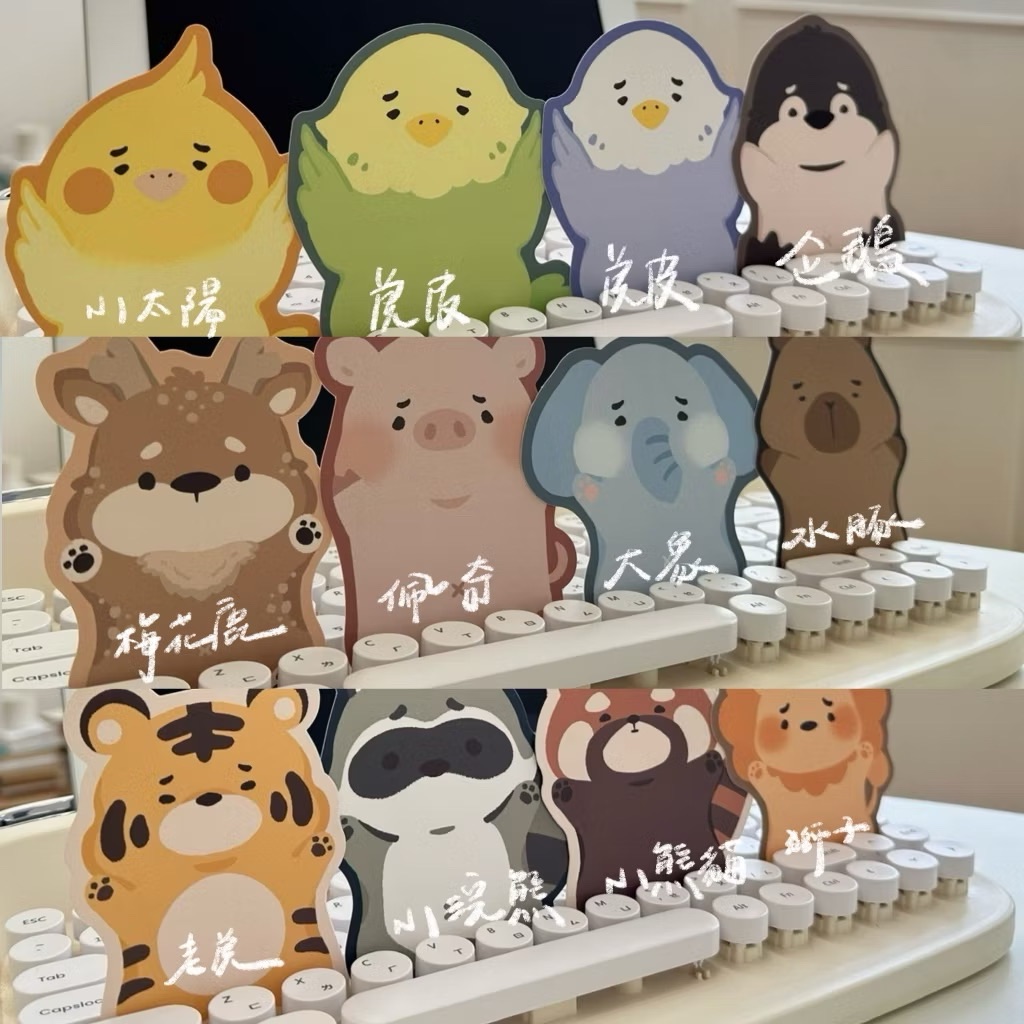 【暖羊warm sheep】暖羊動物園書籤明信片｜原創｜文創｜書籤｜明信片