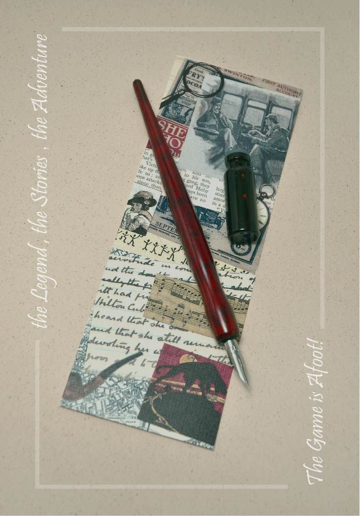 福爾摩斯主題沾水筆套組