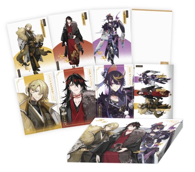 Luxiem Ukiyoe 浮世繪 Luca Vox Shu 明信片組