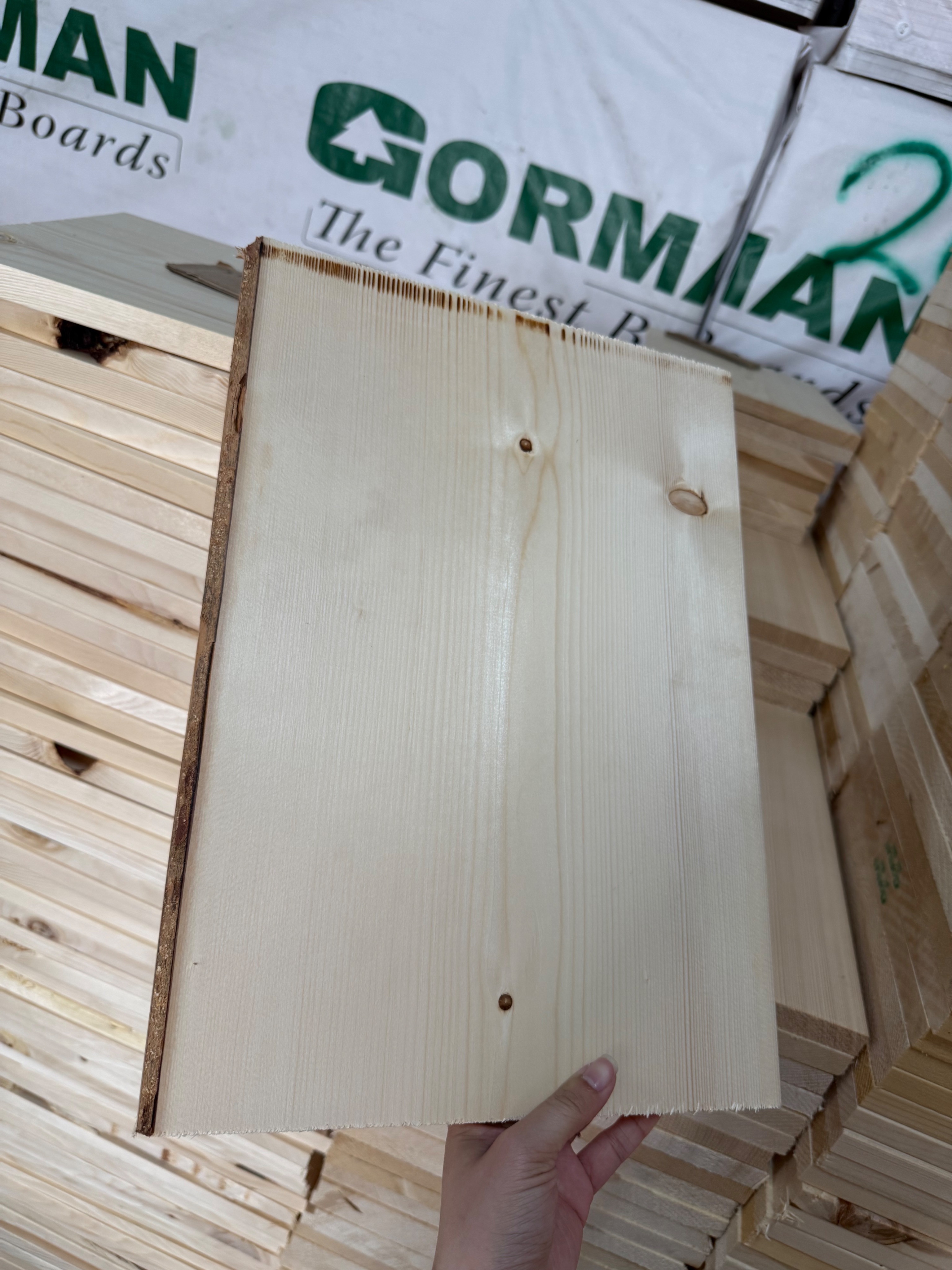 冷衫自然邊削邊小瑕疵大板