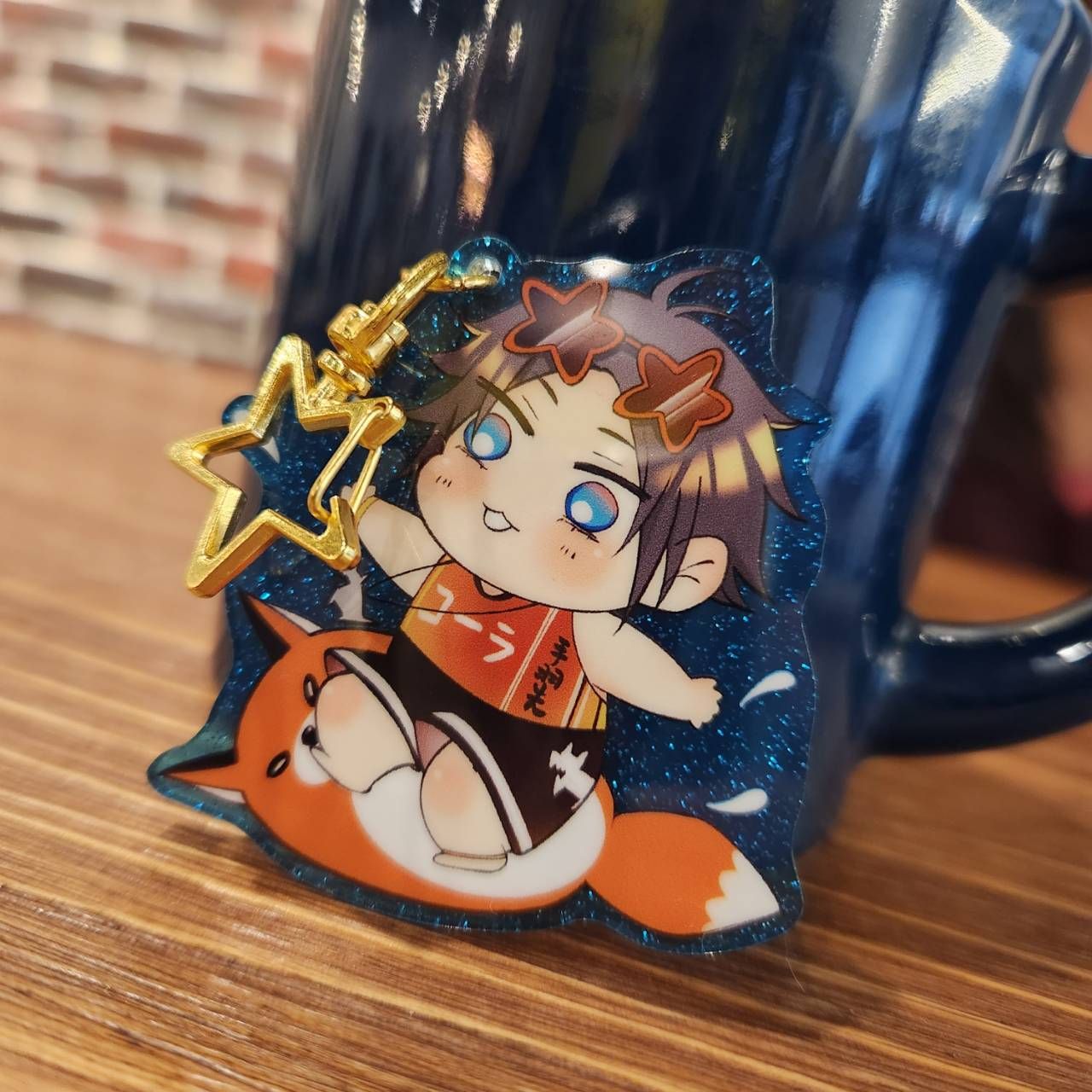 壓克力吊飾 衝浪Mysta Rias