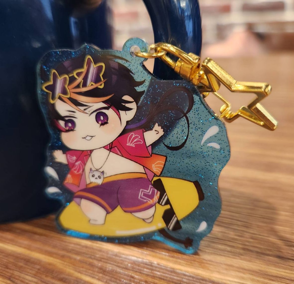 壓克力吊飾 衝浪Yamino Shu