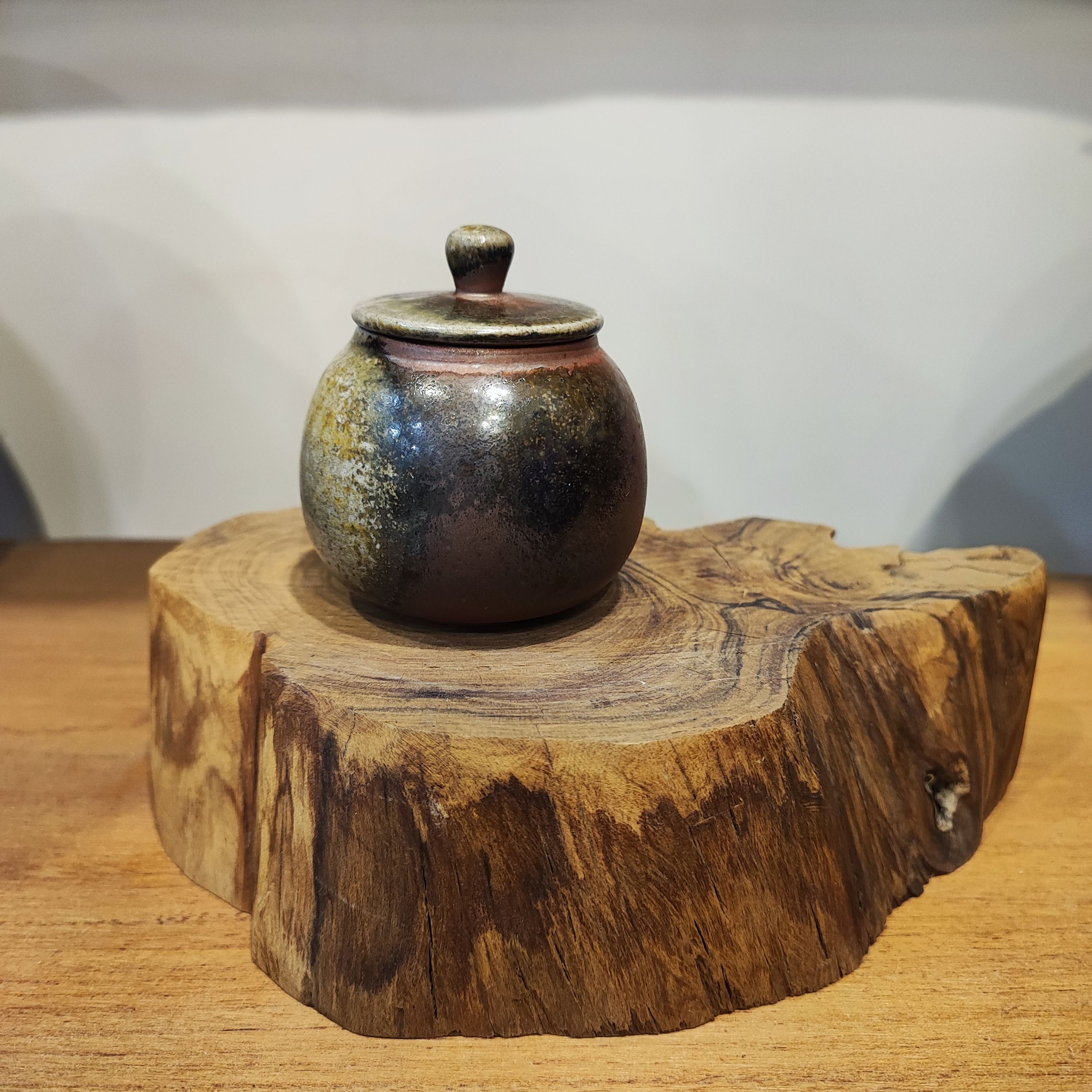 柴燒小茶罐 茶倉