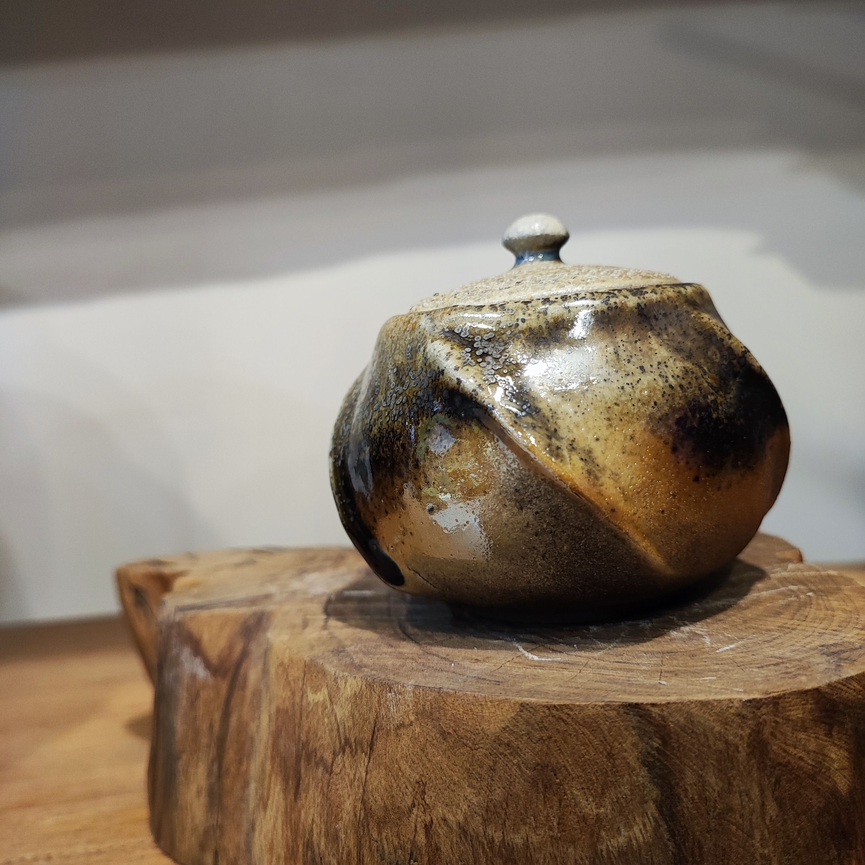 柴燒小茶罐 茶倉