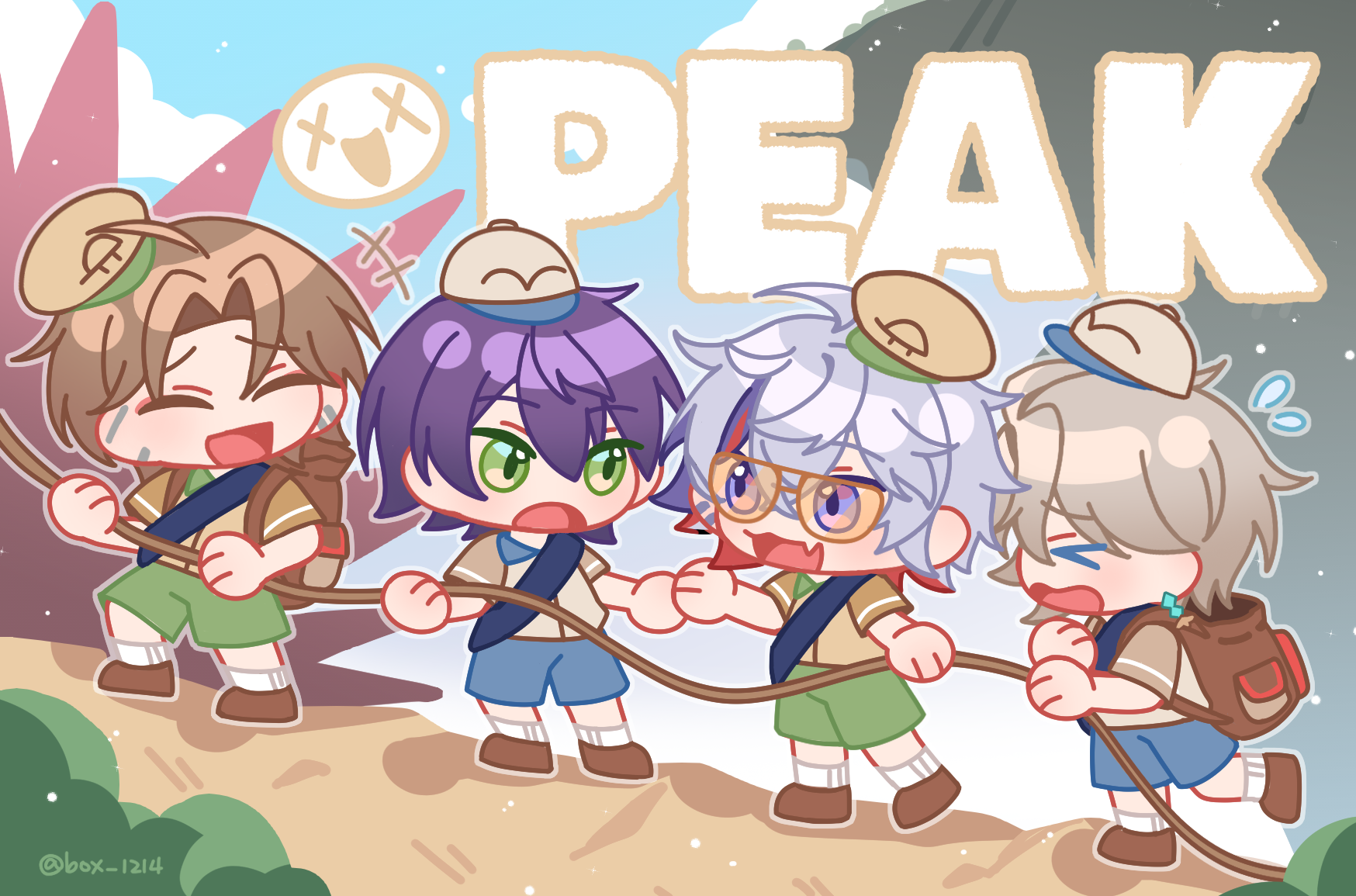 【認親卡】*可以備註推角!!有機率掉落小塗鴉！