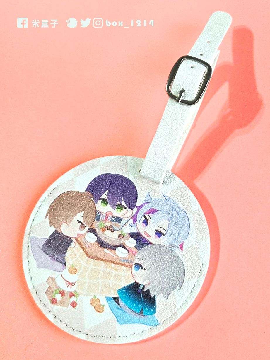 【にじさんじ】火鍋皮革行李吊牌