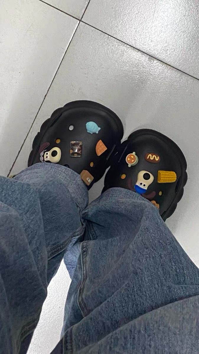 超口愛狗狗洞洞拖鞋