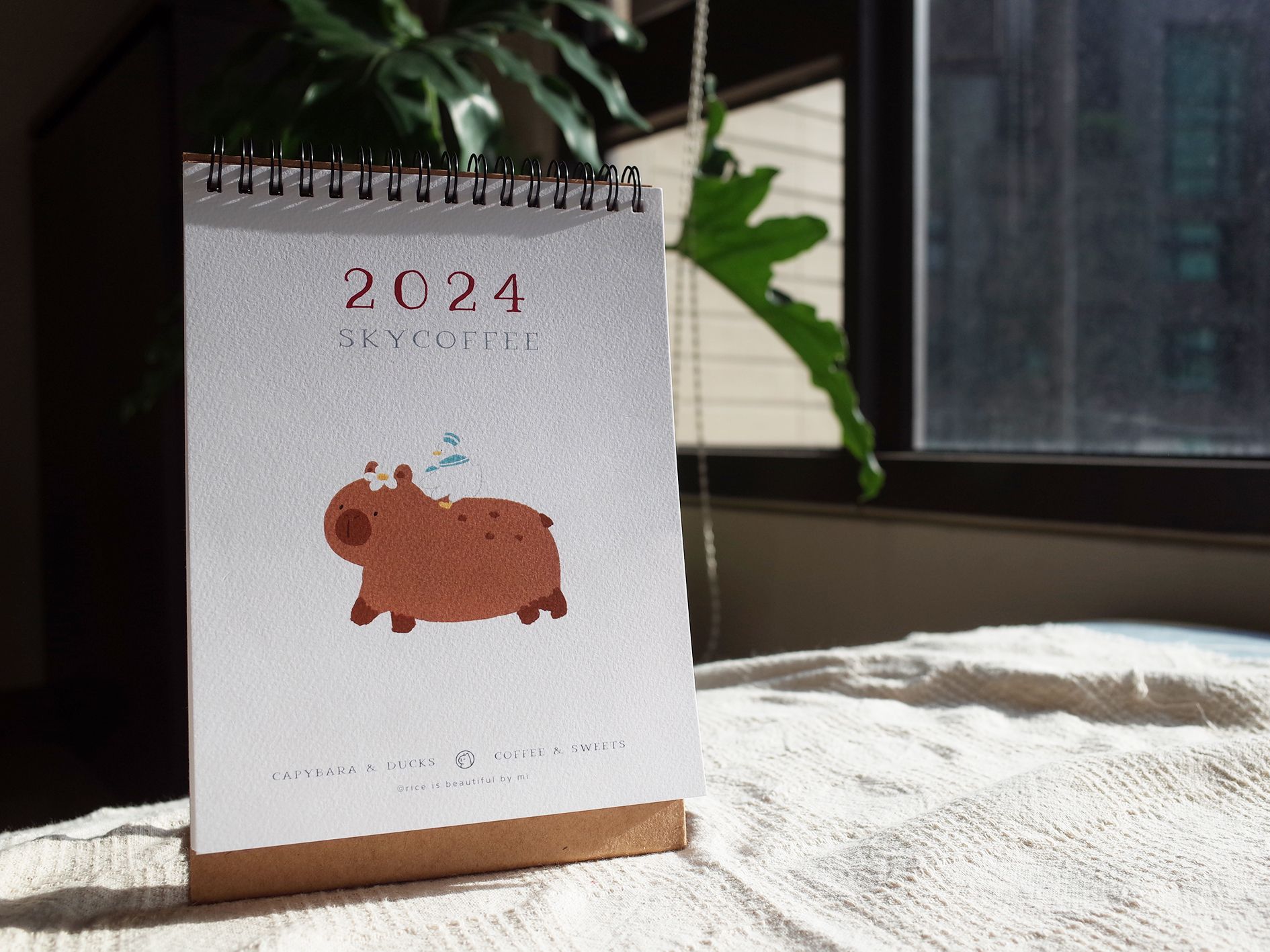 （優惠）【SKYCOFFEE】2024 Calendar -every little thing- 桌曆