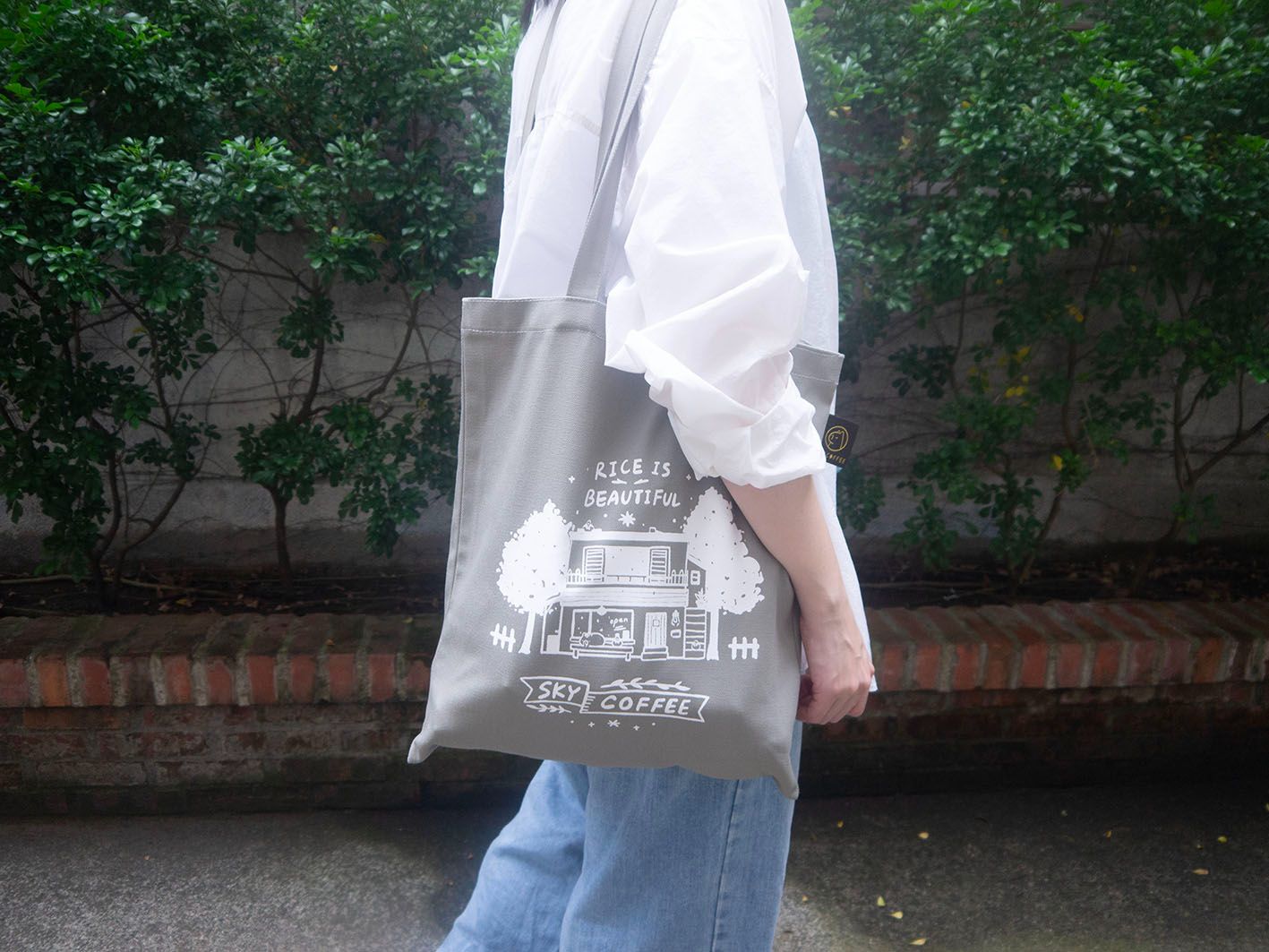 【SKYCOFFEE】Rice is Beautiful 厚磅帆布袋
