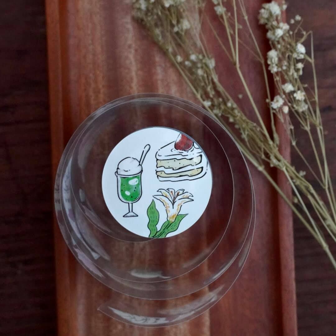 喫茶坊 PET紙膠帶