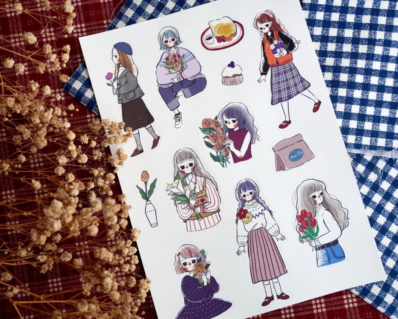 （01/28材質更新）模造貼紙 復刻回憶