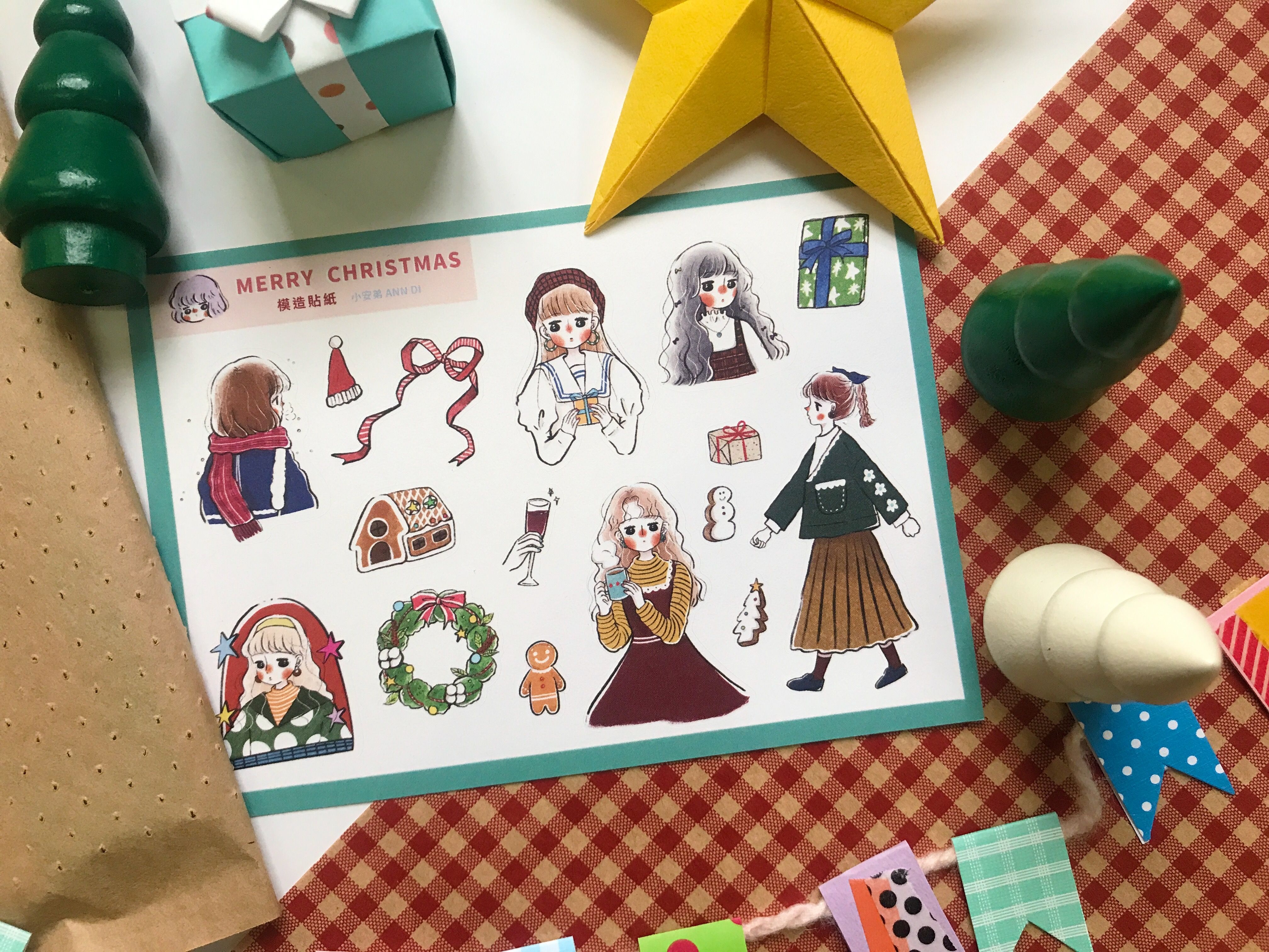 復刻回憶-聖誕款貼紙