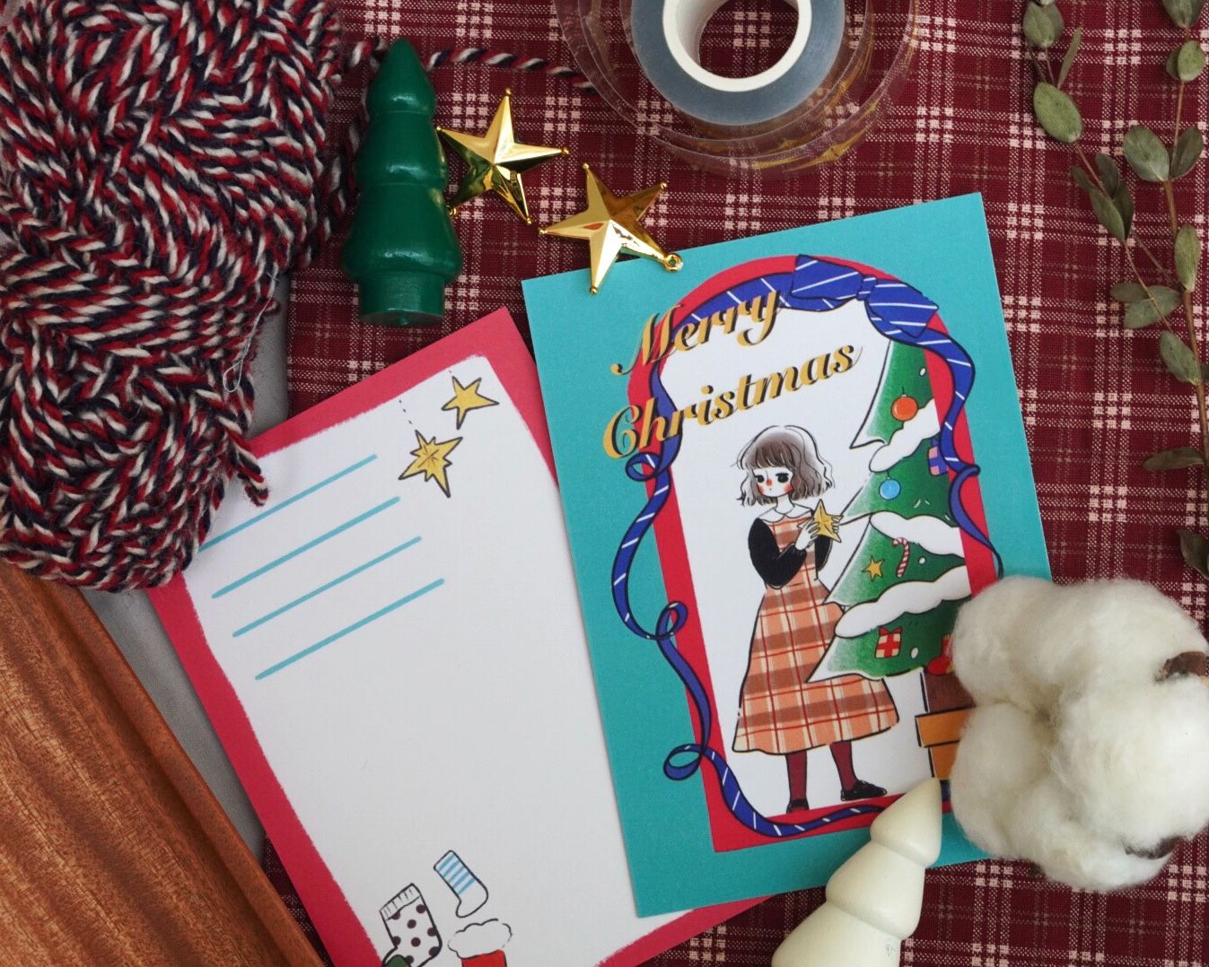 明信片 復刻回憶-聖誕款