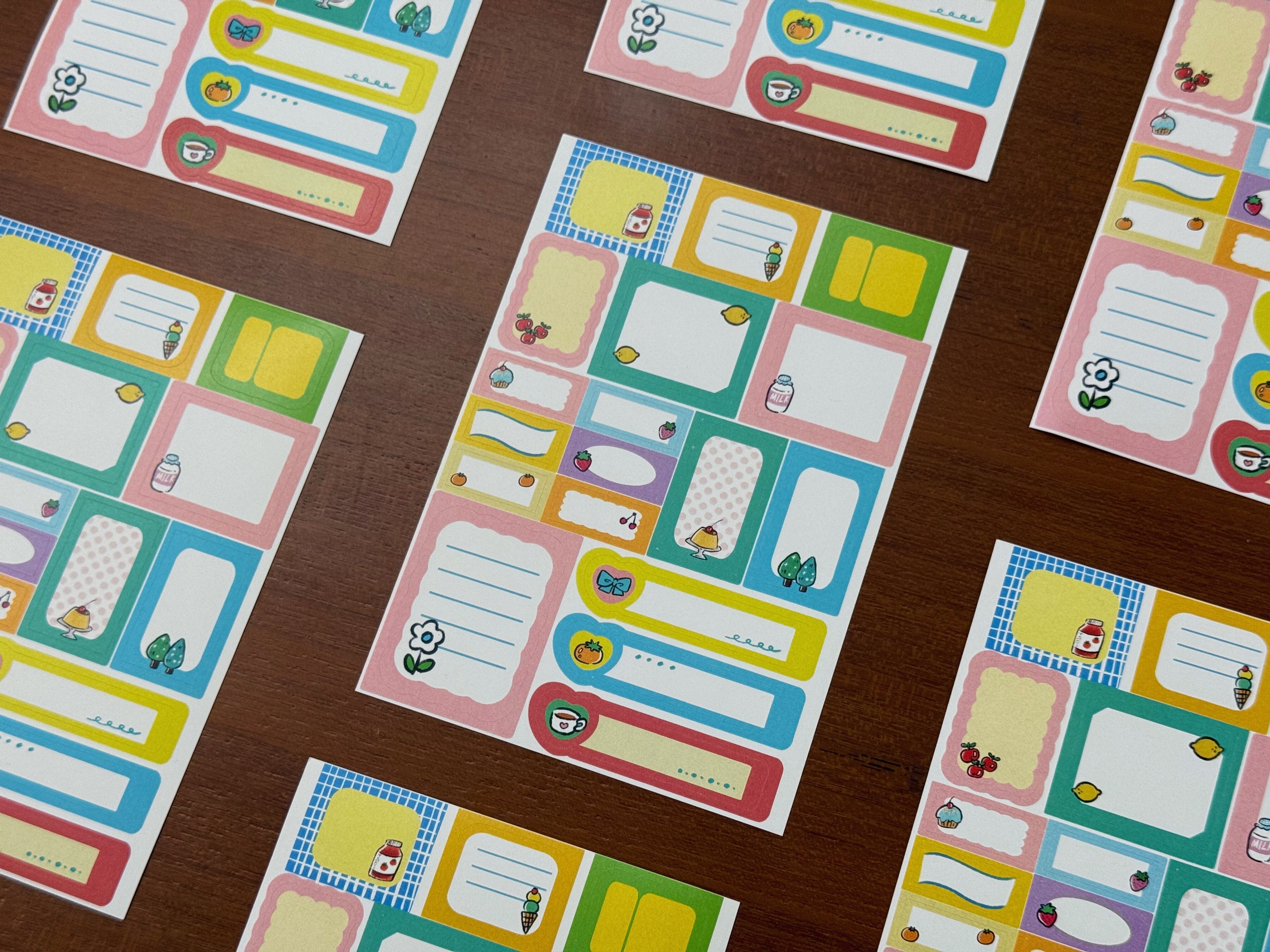 模造貼紙 90小物標籤貼