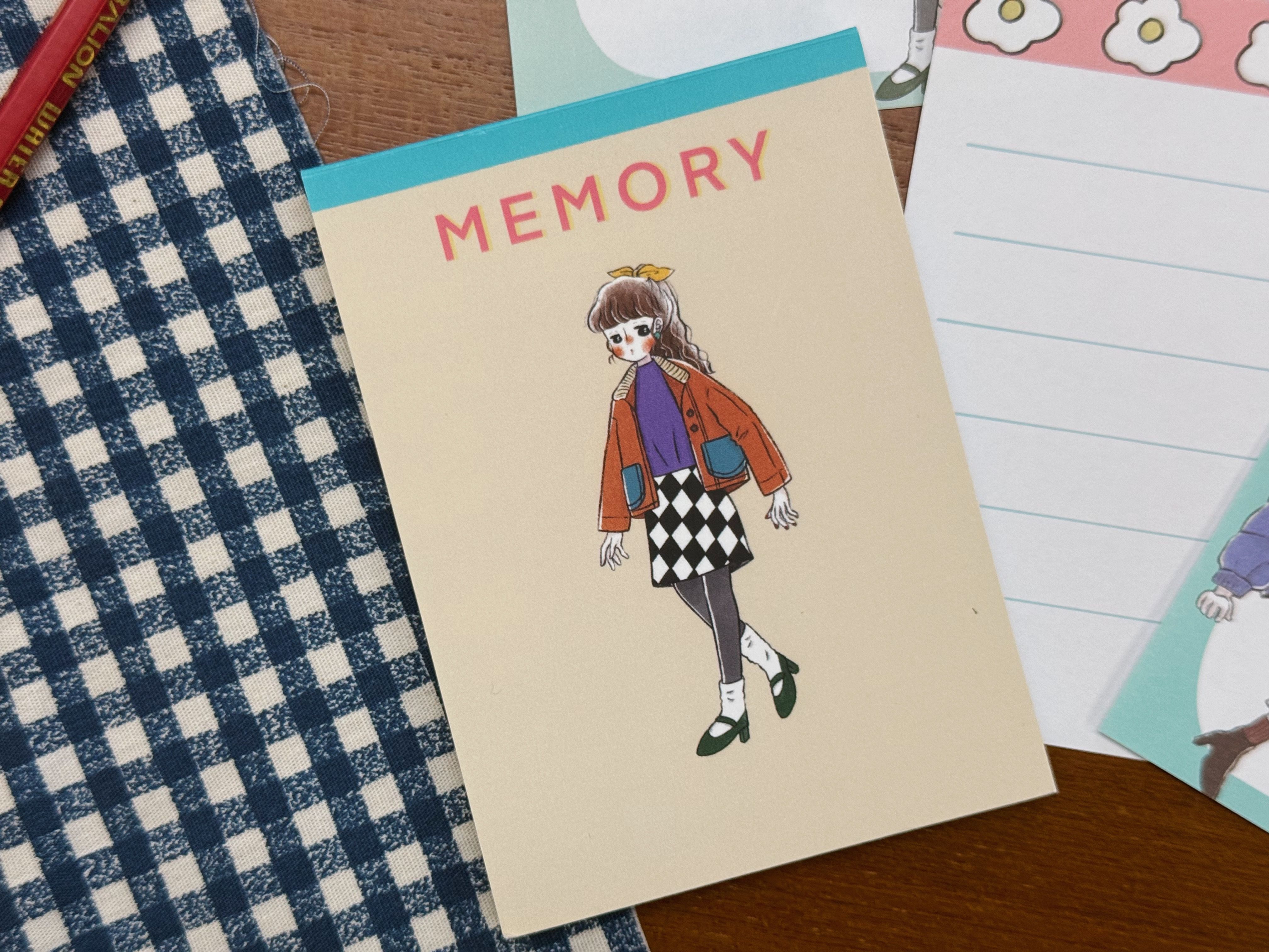 便條本-復刻女孩