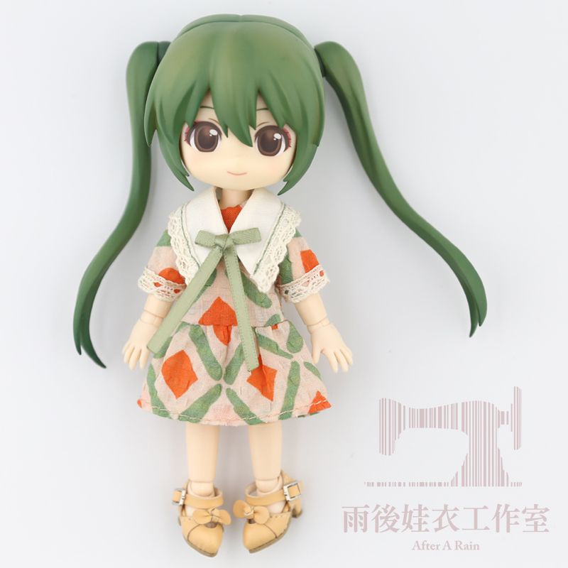 假領小洋裝 白日夢（UFdoll/OB11/黏土娃）🌧雨後娃衣工作室☀