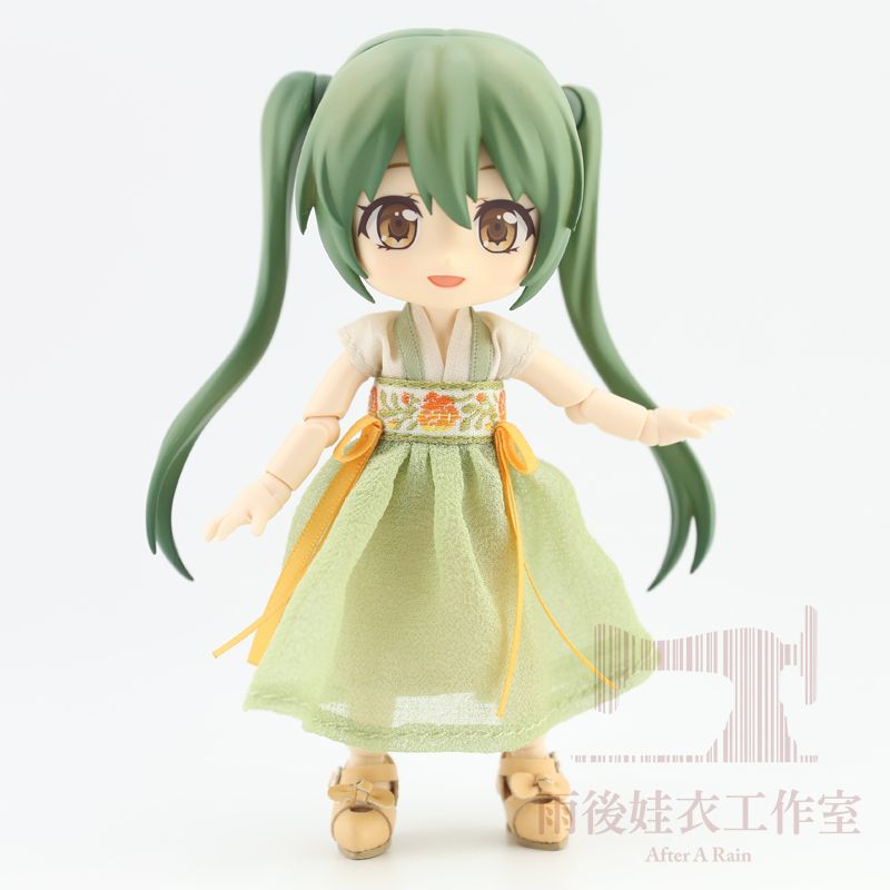 改良式漢服 月季（UFdoll/OB11/黏土娃）🌧雨後娃衣工作室☀