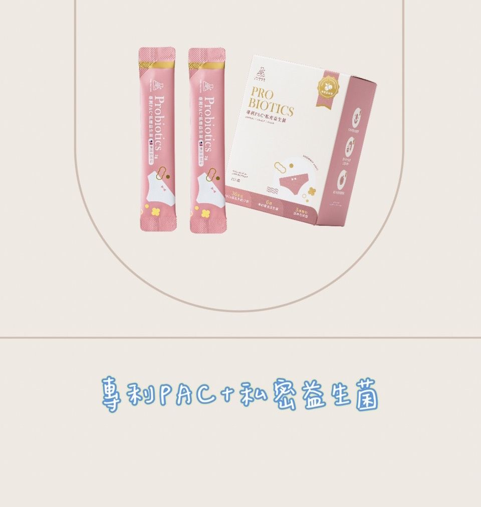 專利PAC+私密益生菌