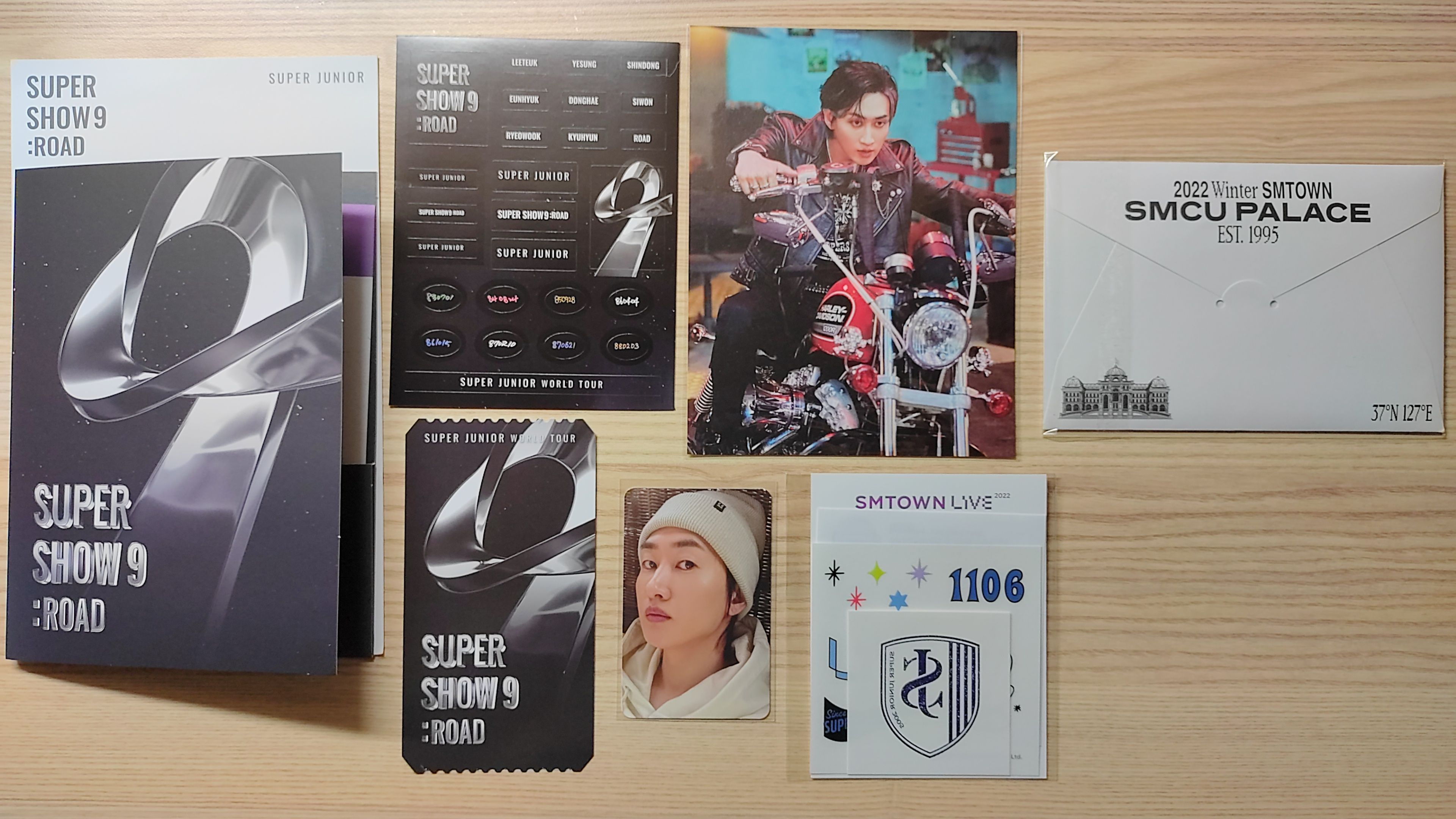 SS9周邊+紋身貼紙+小海報