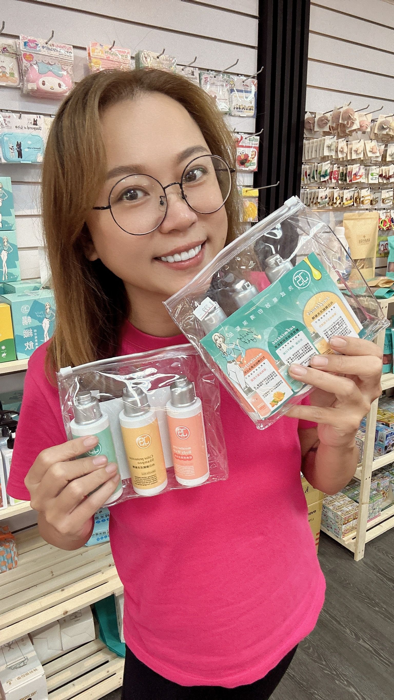 台灣製造 JS草本植萃精油 療癒系小眾 洗沐旅行組（100ml*3） 價格：299元