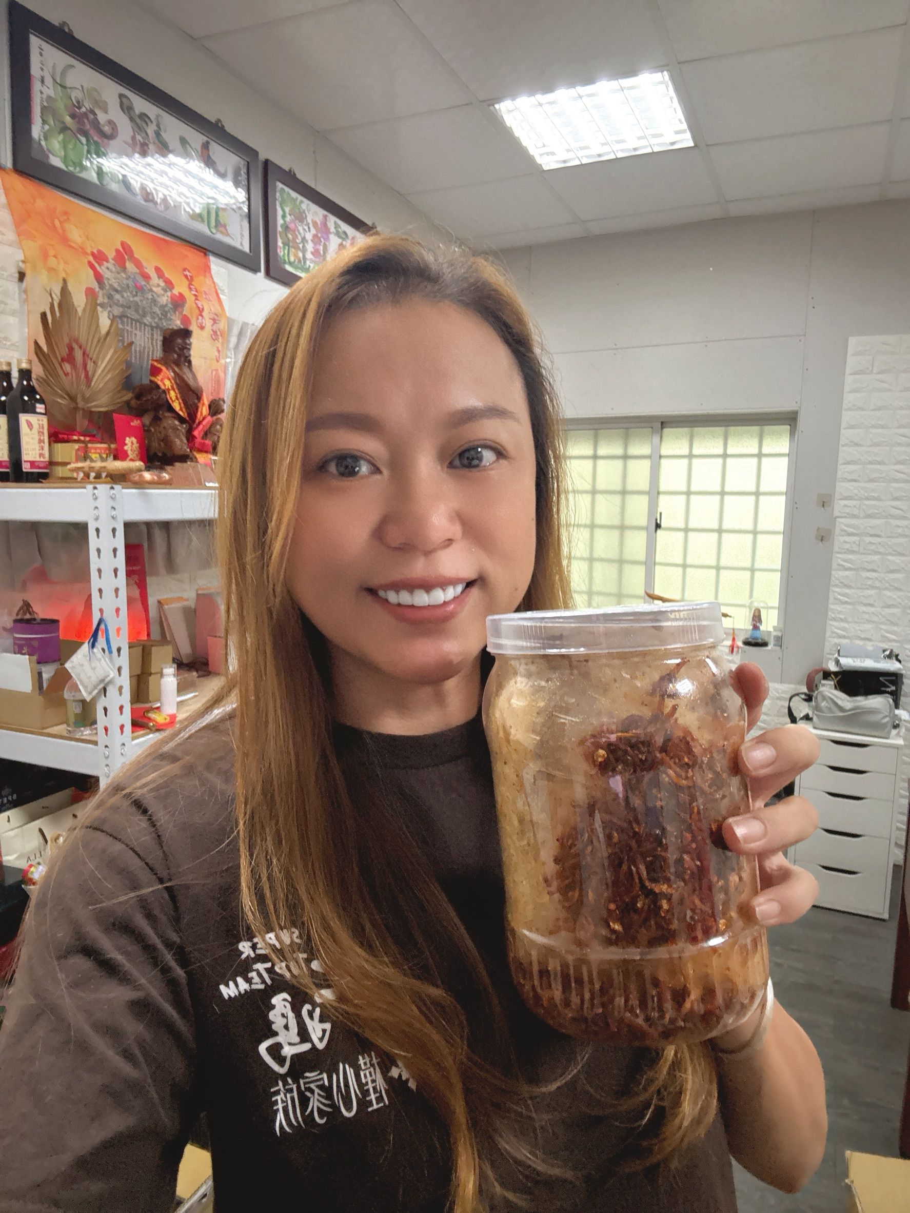 蜜汁魚干🐟米紙（微辣）  🩵優選價：一罐359元