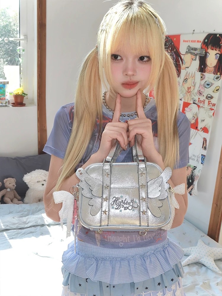 New⋆⸜♡⸝‍⋆ 天使翅膀多背法雙面痛包