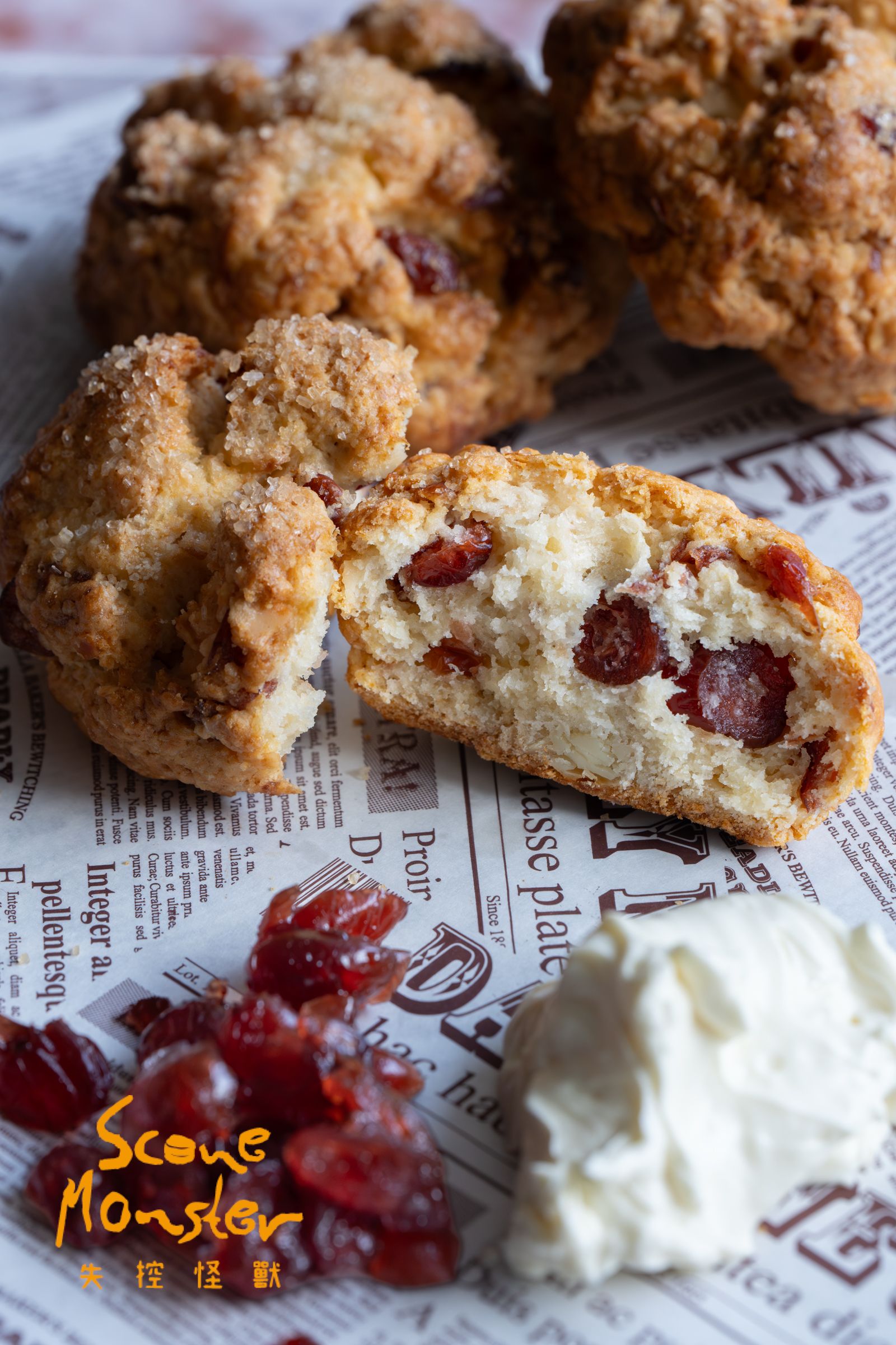 蔓越莓乳酪司康 [新品上市]