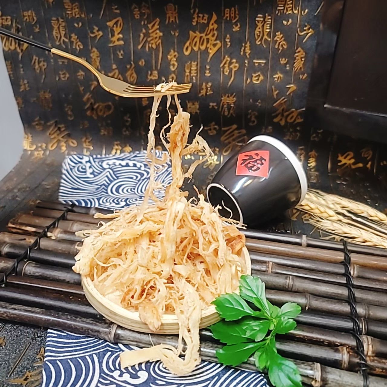 萬益肉鬆行 嫣燻魷魚絲 魷魚絲 古法嫣燻魷魚絲 同學會 聚餐 下酒菜 碳烤 零嘴