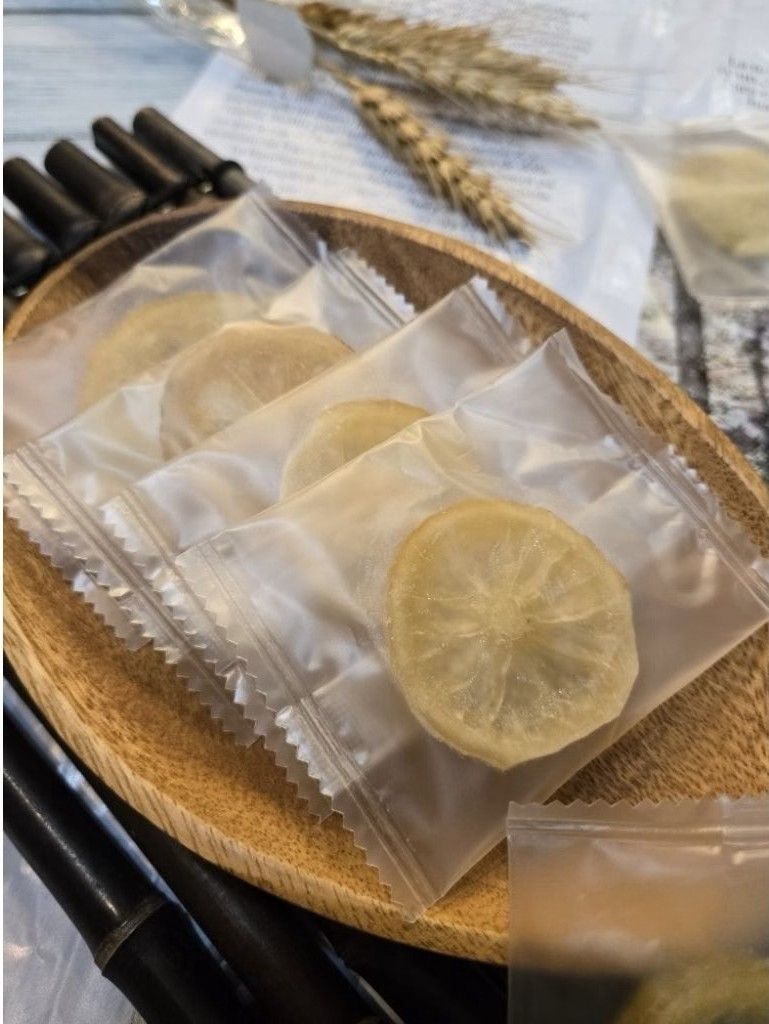 萬益肉鬆行_香水檸檬_即食檸檬片