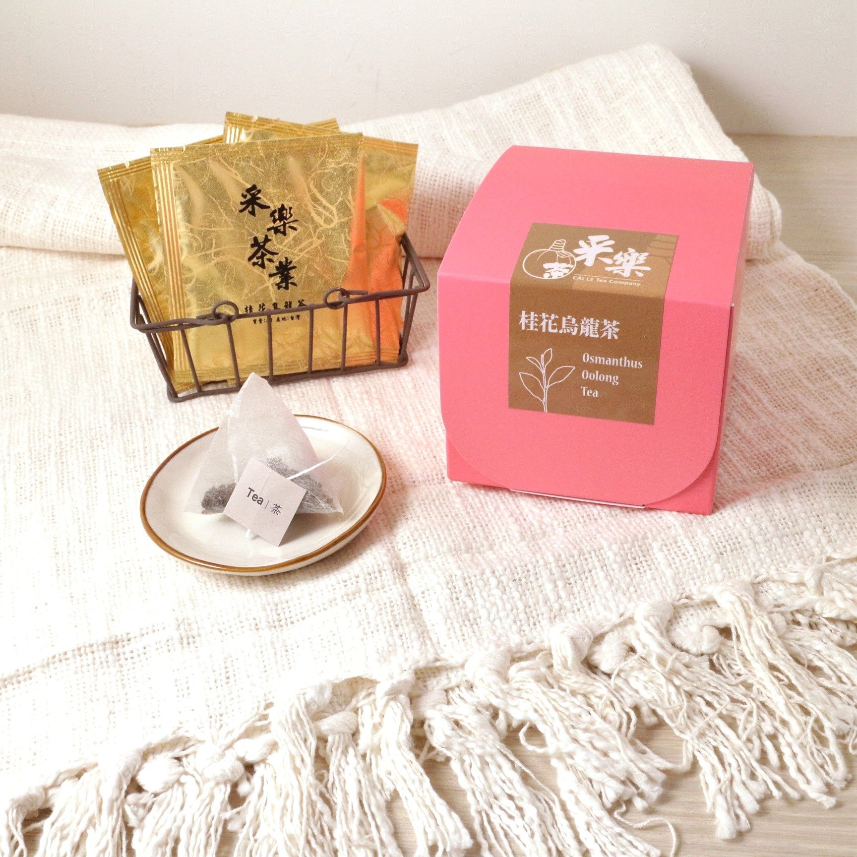 【采樂茶業】桂花烏龍三角立體茶包