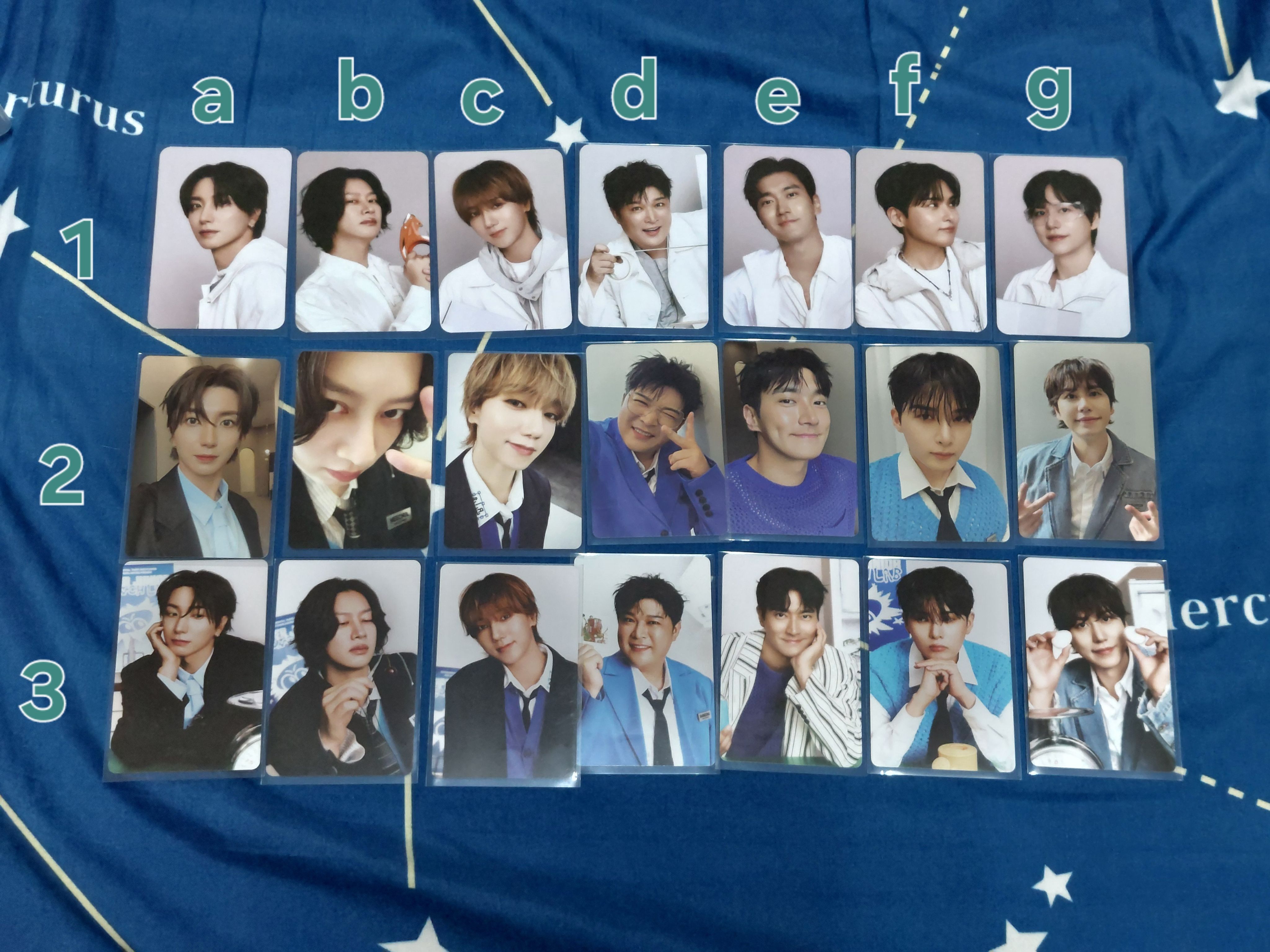 SJ 2025年曆卡、年曆特典卡