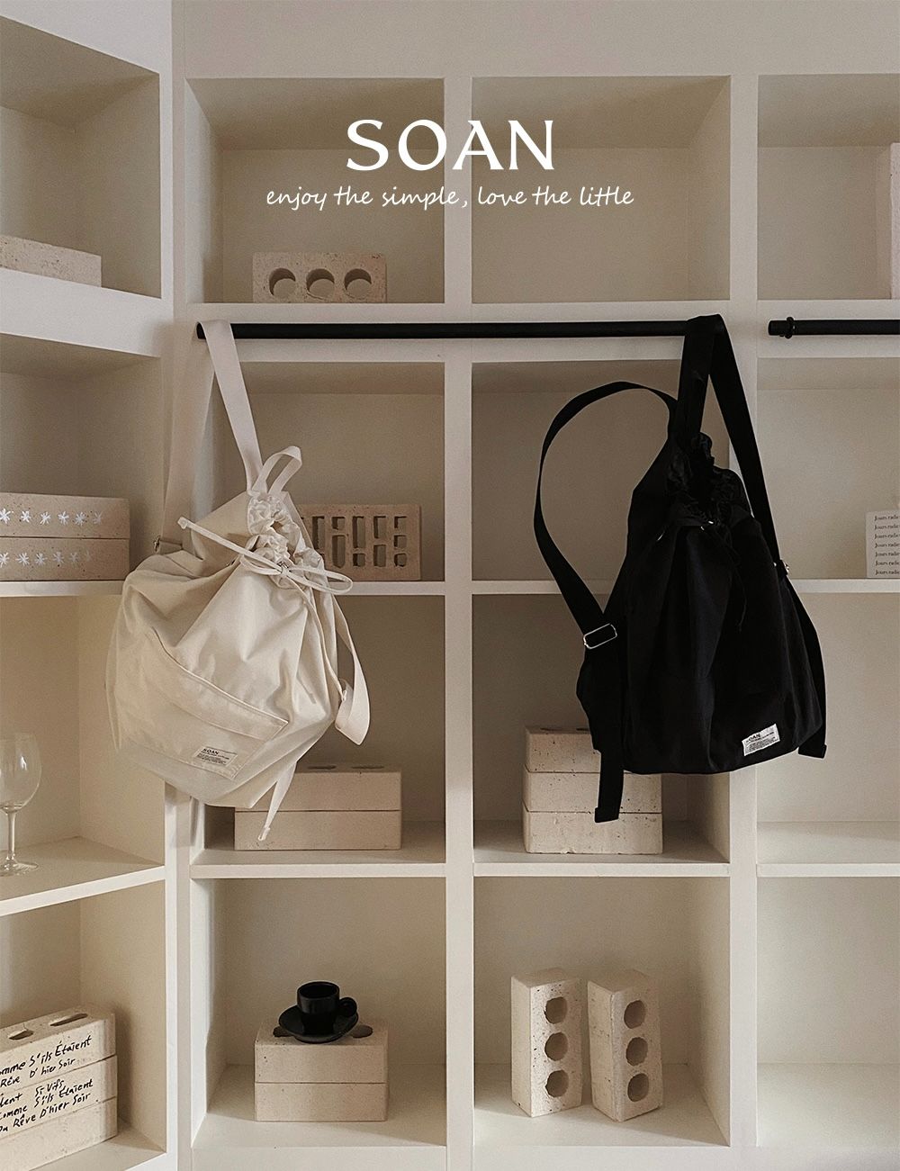 SOAN : With days backpack（兩色）