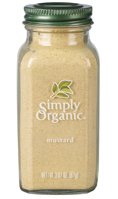 Simply Organic Mustard Seed powd.er 有機芥末籽粉