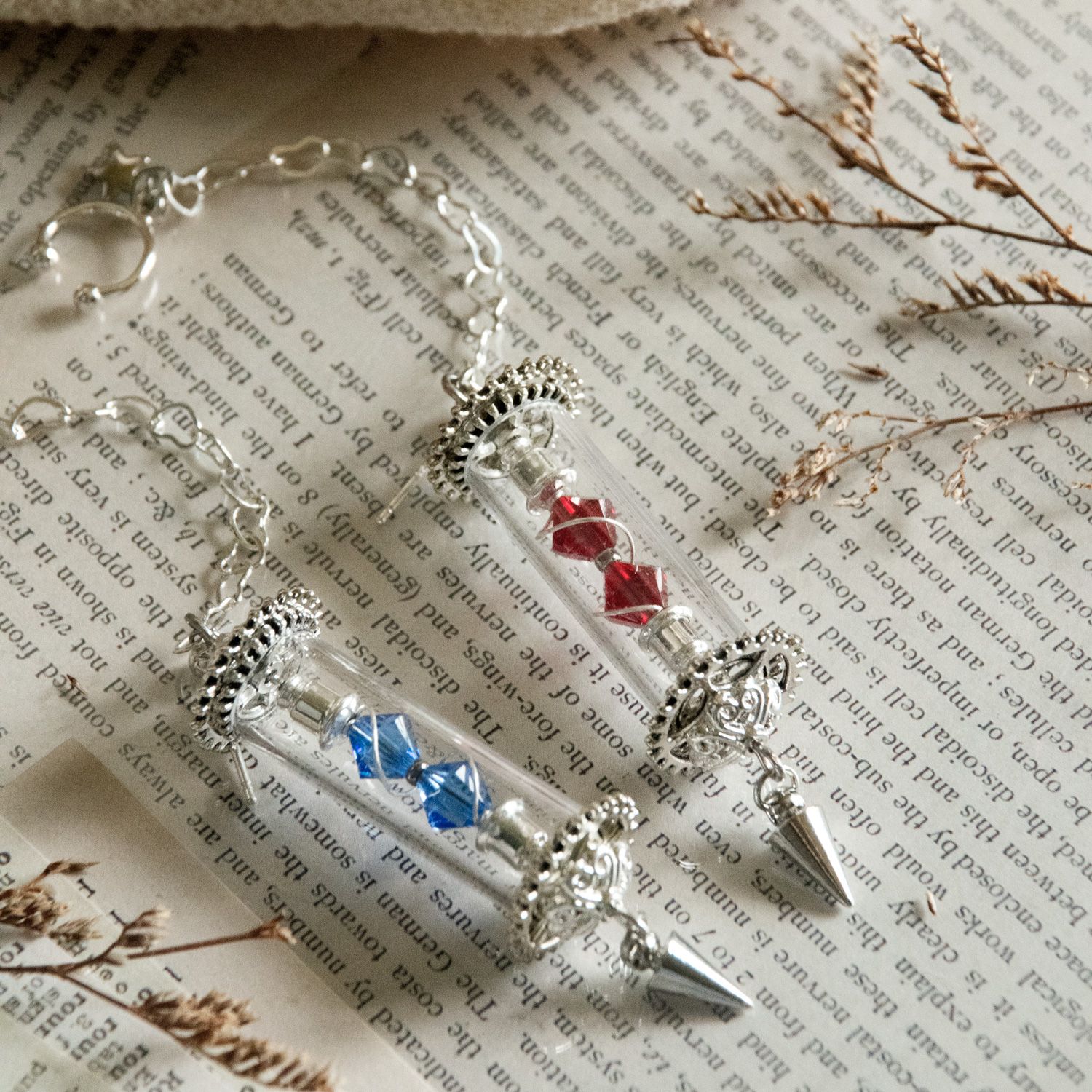 銀色【螺旋星系】耳骨夾（看內文）