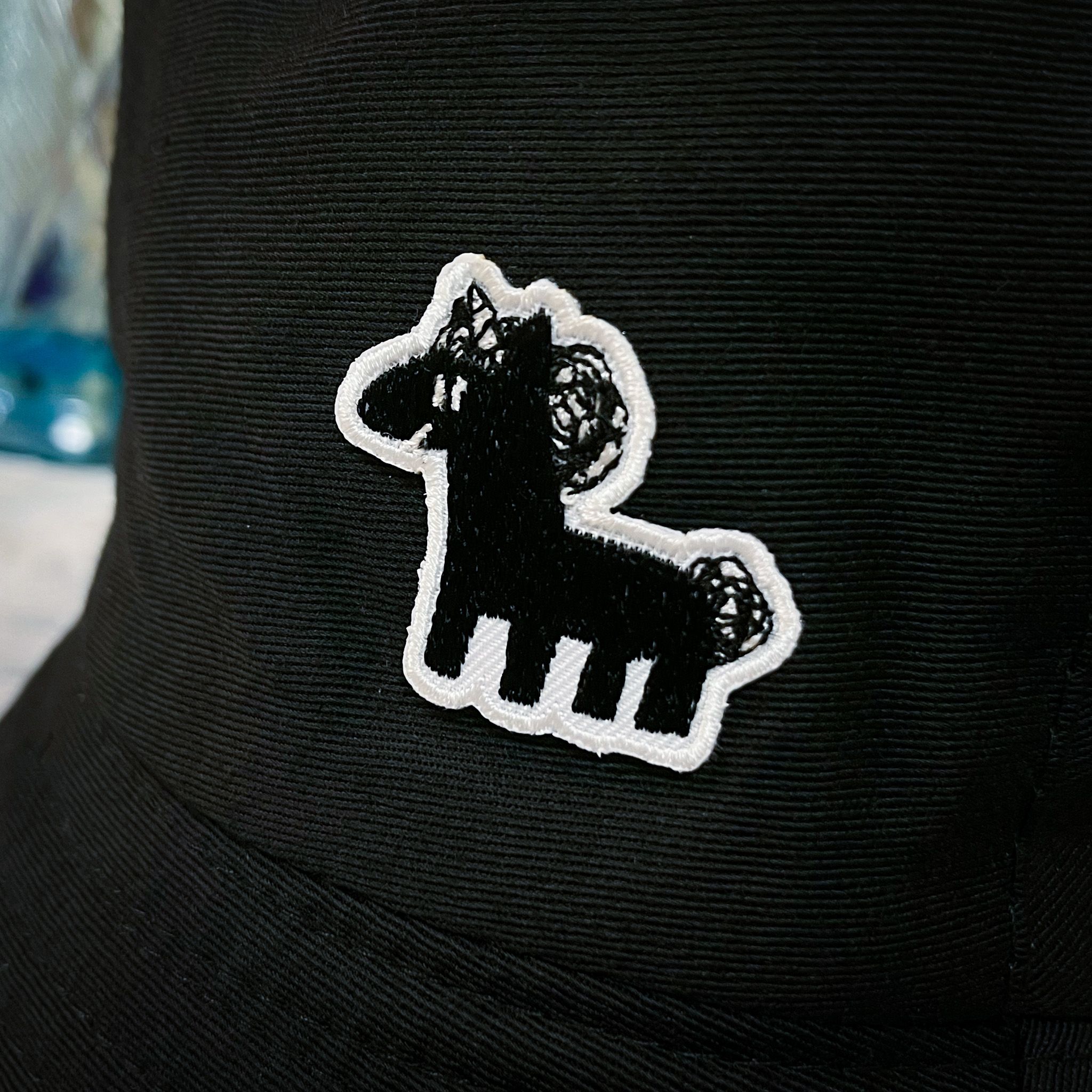 潮到出水㋡ 刺繡雙面漁夫帽