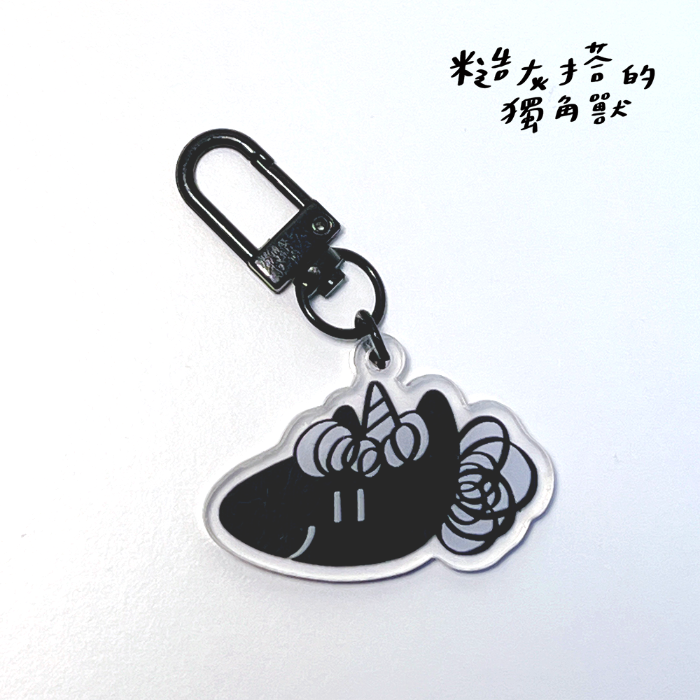 大頭壓克力吊飾㋡