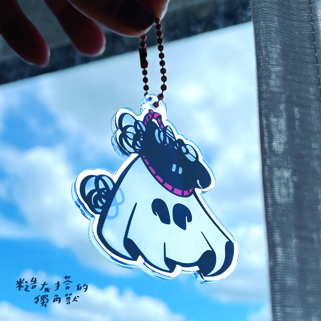 滴膠壓克力吊飾 ㋡ 晴天娃娃