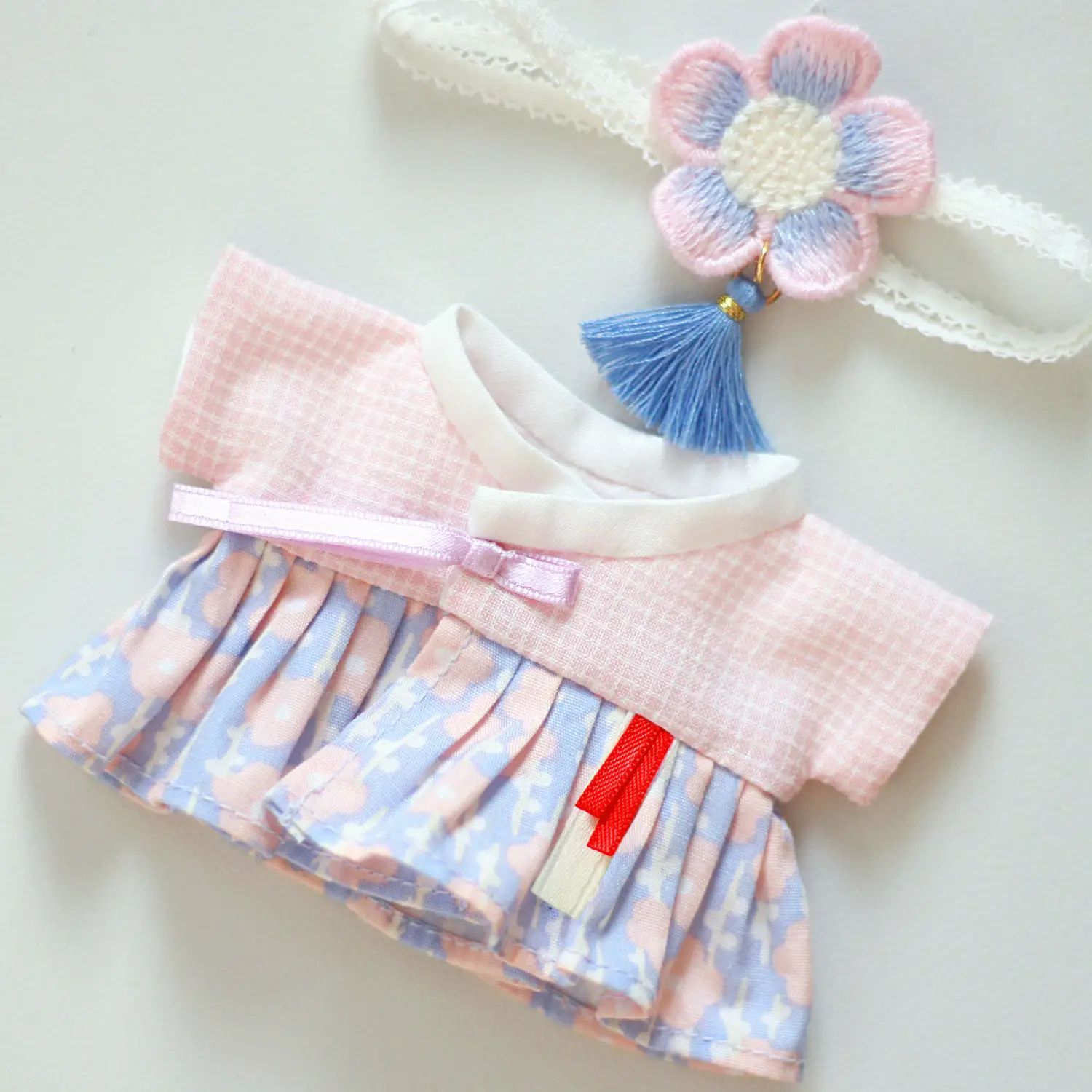 20CM｜韓國手作｜민트공방🧶mintchocolet｜韓服｜櫻花